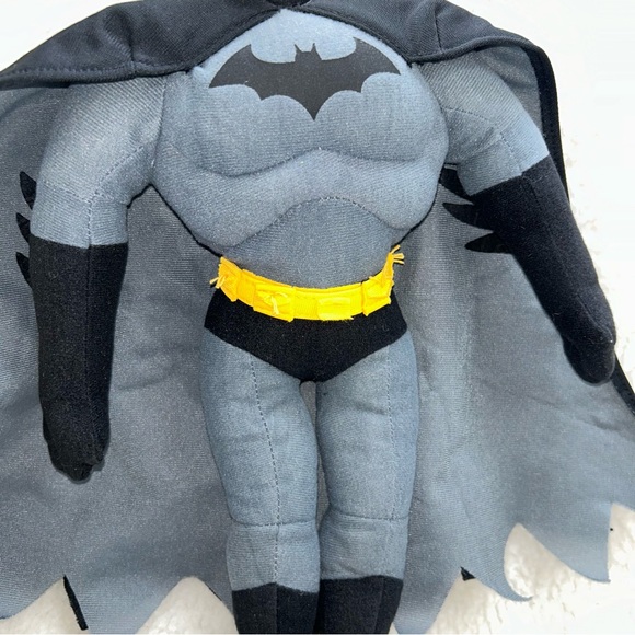 Batman plush doll 17" Justice League plush body plastic head READ - Picture 8 of 15